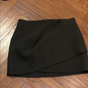 ZARA dark green  mini skirt